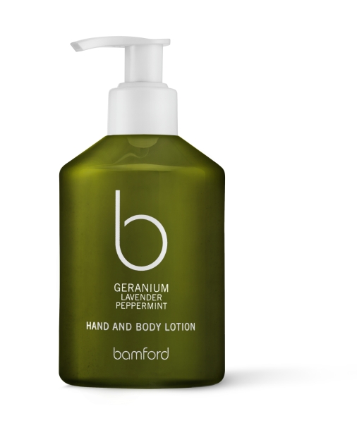 Bamford Hand Body Lotion Geranium PLAISIRS Wellbeing And Lifestyle Products Gifts