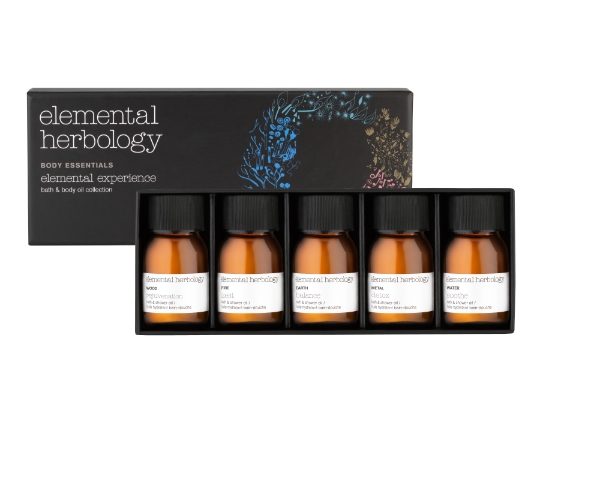 Elemental Herbology Experience Bath And Body Oil Collection Christmas 2019 Plaisirs Wellbeing